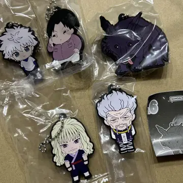 HUNTER x HUNTER 캡슐 러버 마스코트 6