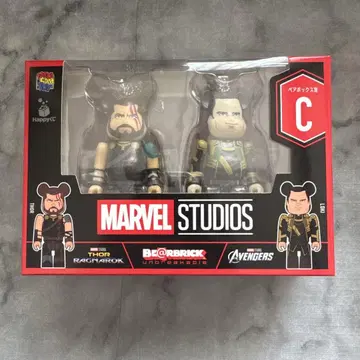 MARVEL 해피 복권 BE@RBRICK 페어 박스 C상