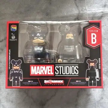 MARVEL 해피 복권 BE@RBRICK 페어 박스 B상