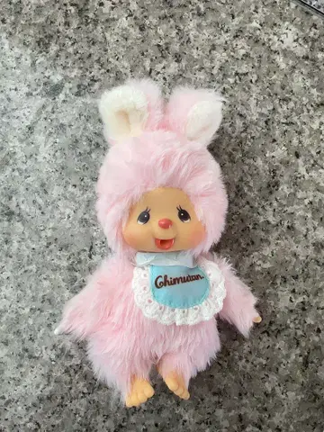 [레어 상품] 몽치치 핑크 토끼 버전