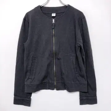 quadro 인디 시리즈 00s 구제 의류 맨투맨 집업 블루종