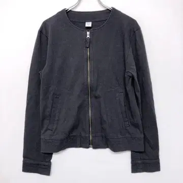 quadro 인디 시리즈 00s 구제 의류 맨투맨 집업 블루종