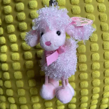 TY Beanie Baby 봉제 인형 푸들 핑크 Pinky Poo
