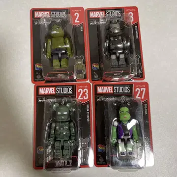 4점 세트 Happy 복권 MARVEL STUDIOS BE@RBRICK