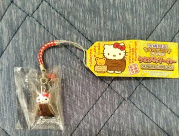 오키나와 한정판 헬로키티 고토치 스트랩