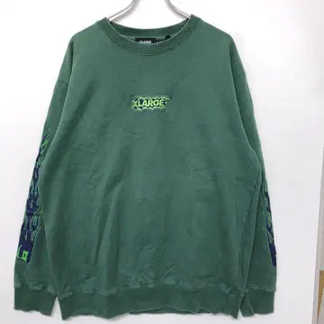 XLARGE 스트릿 스케이트 구제 의류 소매 파이어 패턴 맨투맨