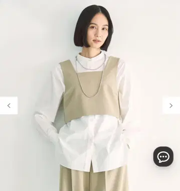 [택 포함 새상품] 앙피로 이지 치노 뷔스티에 베이지