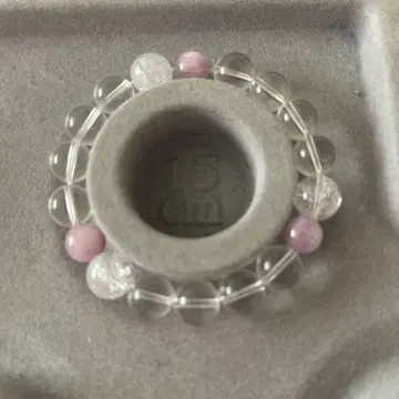 퀀차이트 & 크리스탈, 크랙 크리스탈 팔찌 15cm