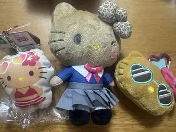 산리오 일광화상 키티 봉제 인형 키링