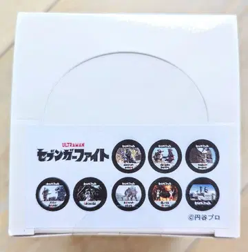 울트라맨 세븐 가 파이트 랜덤 캔뱃지 전 8종 컴플리트 BOX