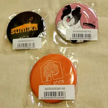 sumika 캔뱃지 3개 세트