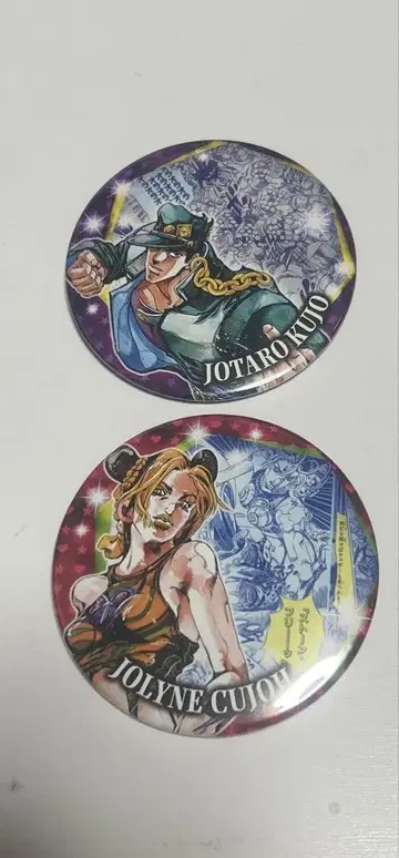 죠죠의 기묘한 모험 컬렉션 캔뱃지 HEROES 쿠죠 죠타로 쿠죠 죠린