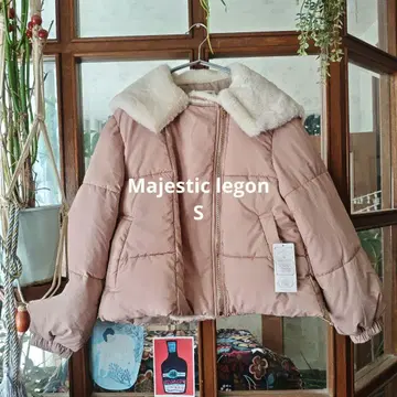 majestic legon 에코 퍼 컬러 파이버 다운 S