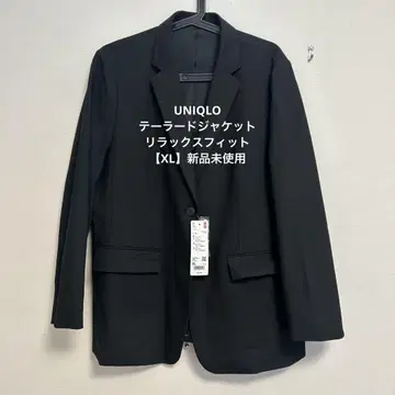 UNIQLO 테일러드 자켓 릴랙스핏 블랙 XL