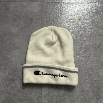 챔피언 니트 모자 캡 양면 자수 패치 비니 와치 빈티지