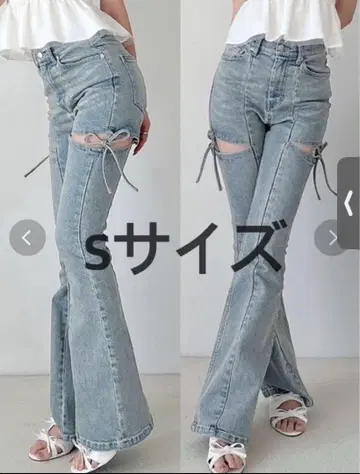 s 사이즈 RESEXXY 데님 택 포함 새상품