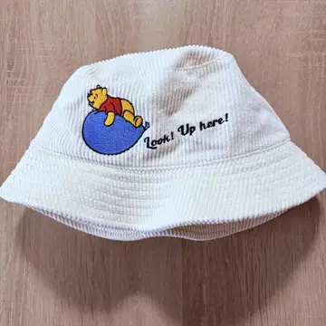 디즈니 버킷햇 푸우 팬캡