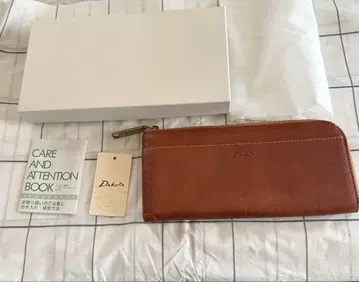 일본제 Dakota 다코타 라르고 L자형 장지갑 카멜