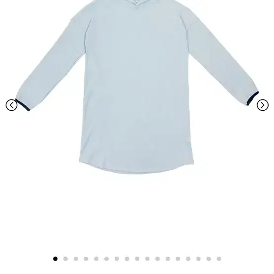 Jichoi Comfort 24-005 Ribbed Hoody (Pale Blue) #지초이컴포트
