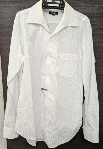 alkegri 알레그리 긴팔 풀오버 셔츠 화이트 50 ( LL )