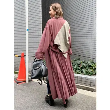 리메이크 라이크 트렌치코트 롱 기장