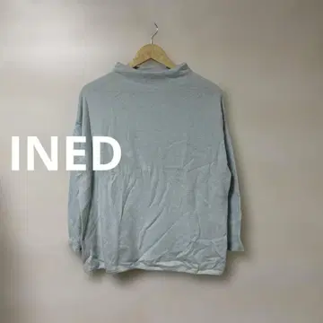 INED 새상품 택 포함 미사용 하이넥 스웨터 니트 캐시미어 울