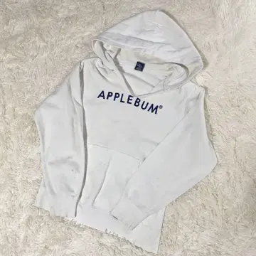 APPLEBUM 후드티 (M 사이즈 / 화이트)