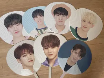 seventeen 부채 호시 민규 우지 정한