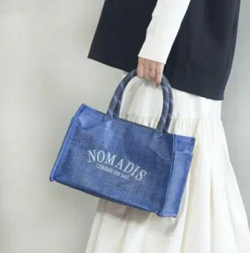 노마디스 NOMADIS SAC SQ MESH 25SS 토트백 네이비