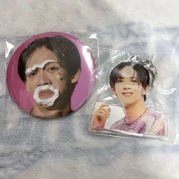 초특급 료가 캔뱃지 아크릴 키링 AwAAwa 팝업