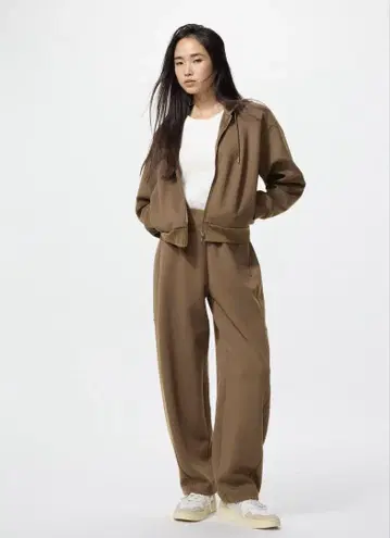 UNIQLO 유니클로 드라이 맨투맨 커브 팬츠