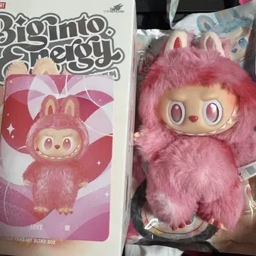 popmart 팝마트 labubu 에나지 love 야마다 료스케