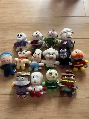 당시 다이소 호빵맨 마스코트 봉제 인형