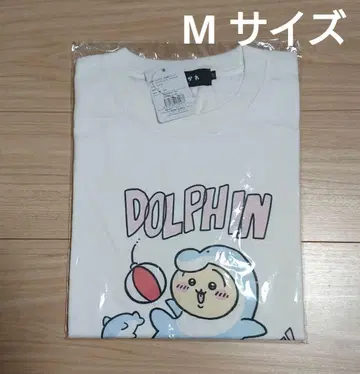 치이카와 (먼작귀) 수족관 셔츠 돌핀 킥 토끼 화이트 M 사이즈