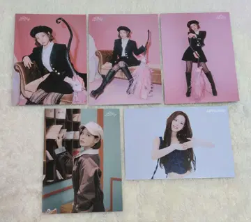 NiziU 마코 랜티큘러 포토카드 5장 묶음 판매