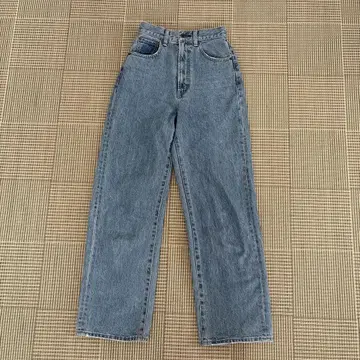 하이웨스트 와이드 청바지