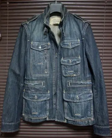닐바렛 데님 M65 밀리터리 자켓