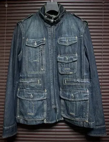 닐바렛 데님 M65 밀리터리 자켓