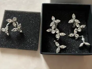 Rene 루네 귀찌 반지 세트