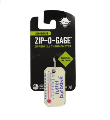 Russet Burbank Thermometer Keychain V2