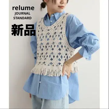 새상품 JOURNAL STANDARD relume 크로셰 레이스 베스트
