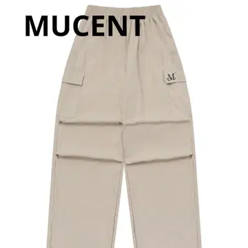 미사용 새상품 MUCENT 무센트 여성용 카고 팬츠 파라슈트 팬츠