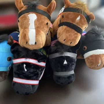 경마 봉제 인형 엘르 오구리 캡 메지로 맥퀸 6두