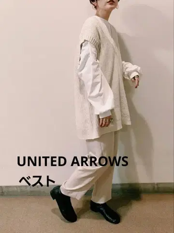 코튼 아제 오버 베스트 BEAUTY&YOUTH UNITED ARROWS