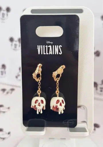 마녀 귀걸이 스윙 독사과 백설공주 DISNEY VILLAINS