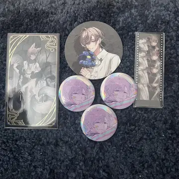 니지산지 카나에 묶음 판매 캔뱃지 카드 코스터