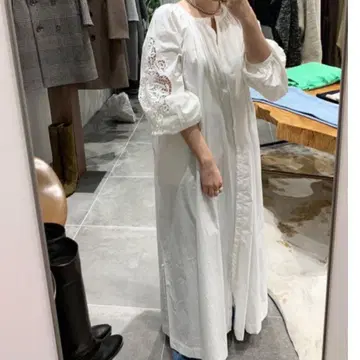 Plage 플라주 ethnic lace gown 원피스