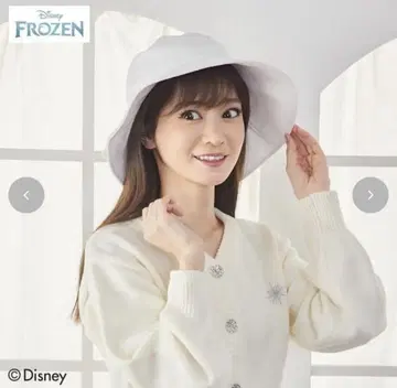 시마무라 여성용 리본 크로셰 (치하루/Disney) 모자