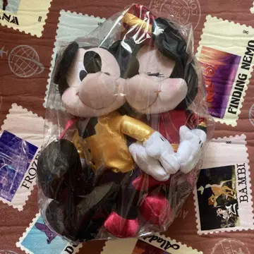 미키마우스와 미니 마우스 봉제 인형