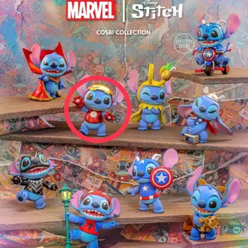 미사용 새상품 cosbi Stitch Marvel Iron Man